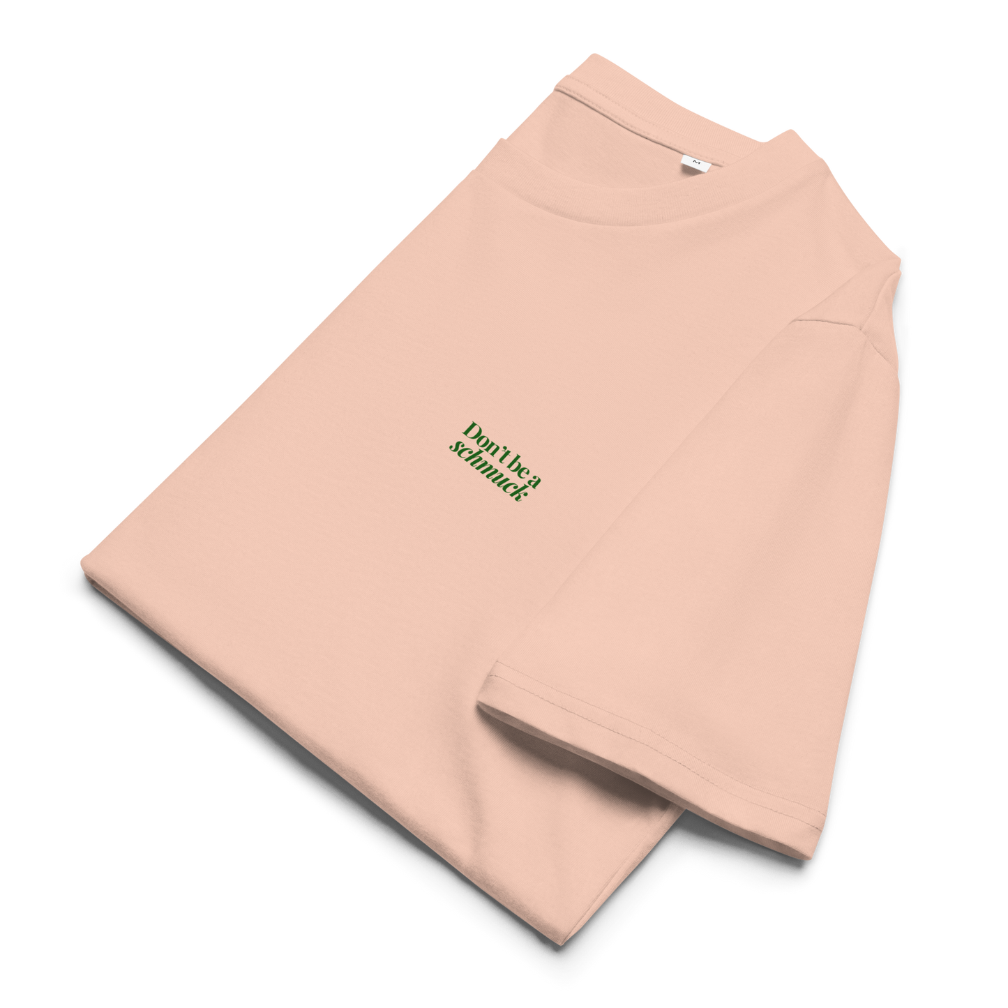 Schmuck Organic Cotton Tee Salmon Pink