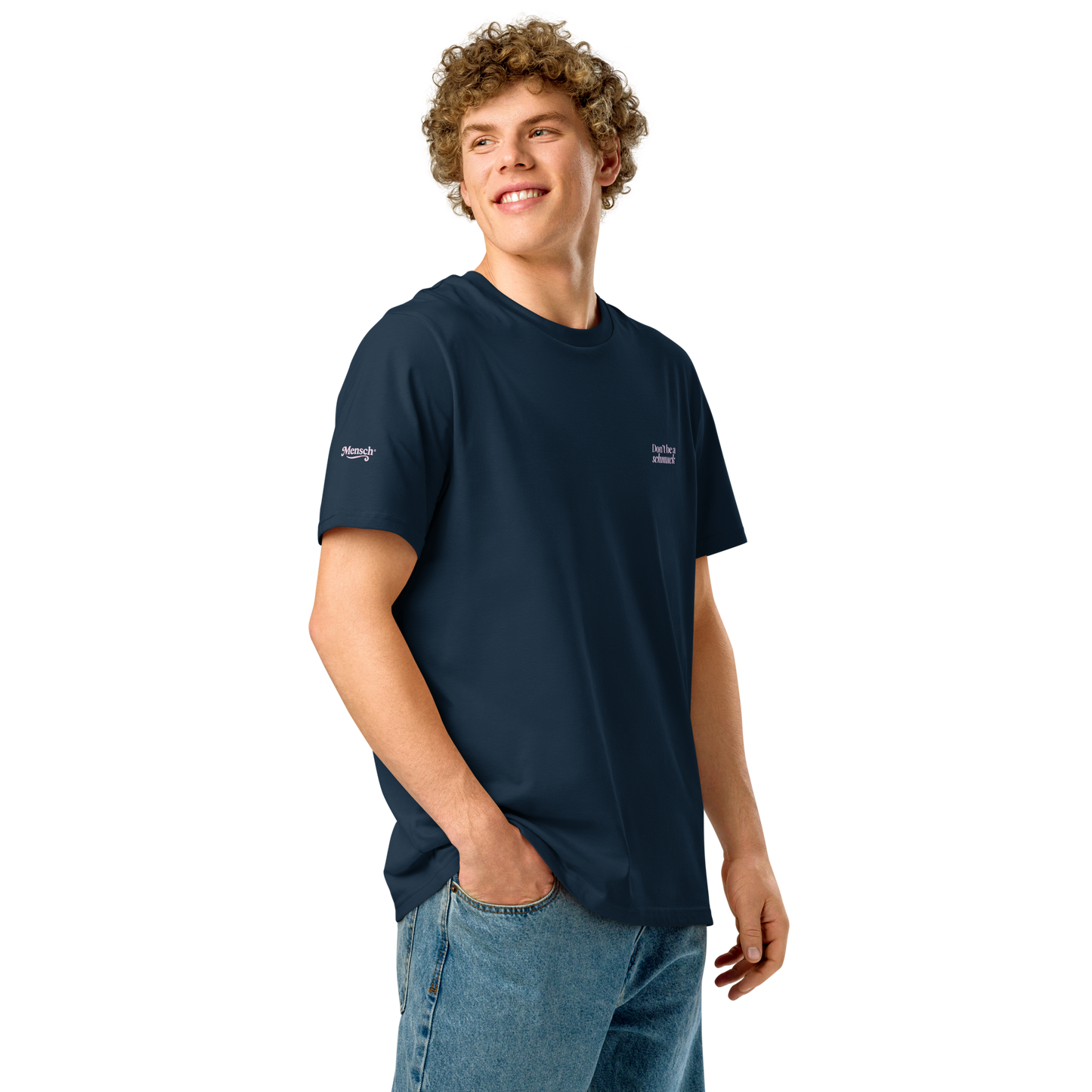 Schmuck Organic Cotton Tee Navy