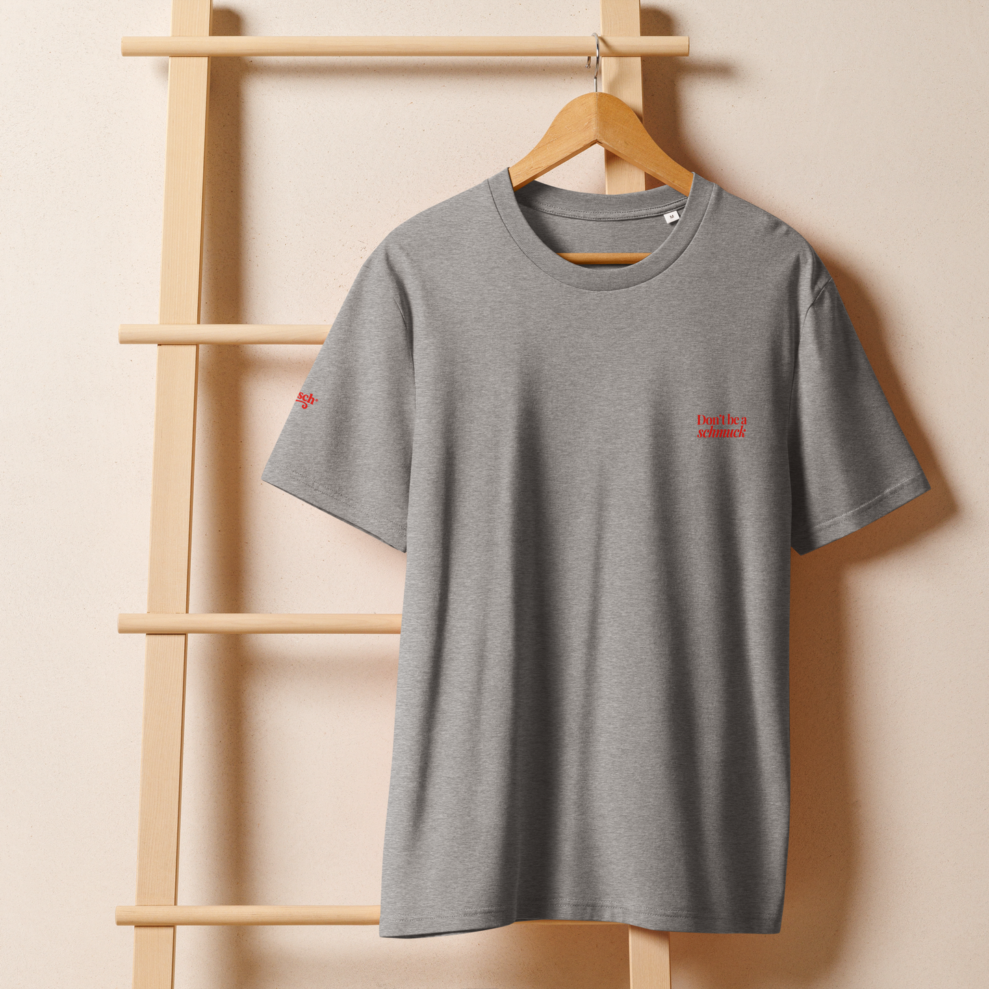 Schmuck Organic Cotton Tee Grey