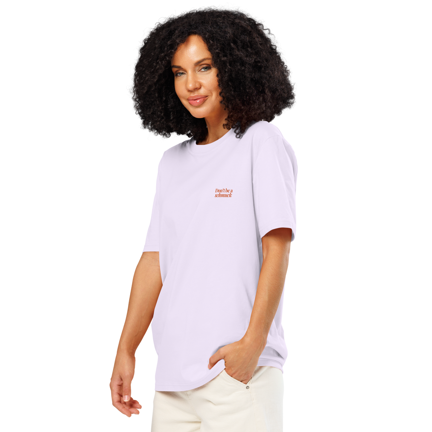 Schmuck Organic Cotton Tee Lilac